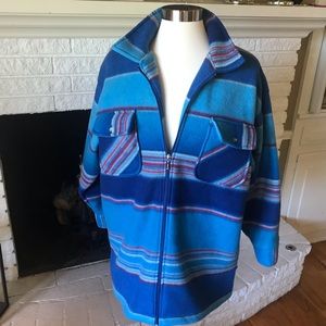 Outbrook jacket in brushed fleece. Sz M. Bright